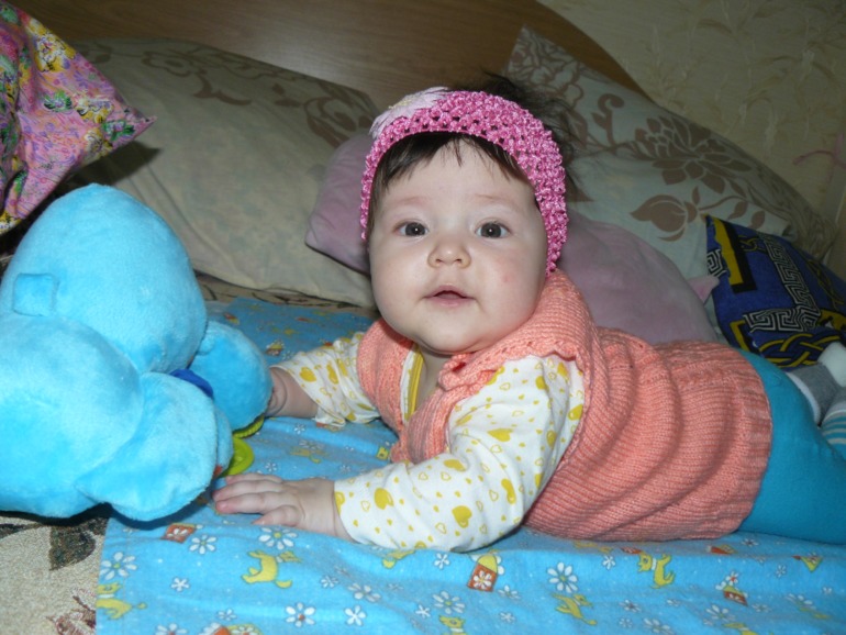 Катюше сегодня 5 месяцев!!!