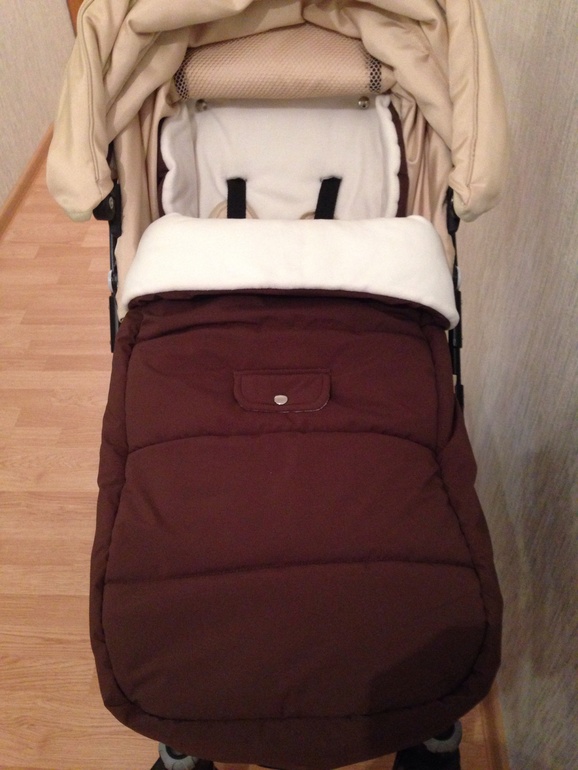 Тюнинг коляски для зимы))