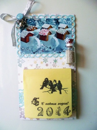 Магниты новогодние сувенирные