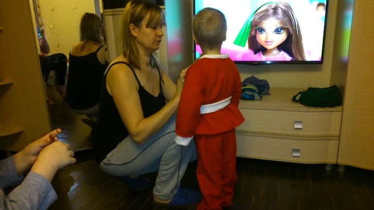 Наши новогодние костюмчики