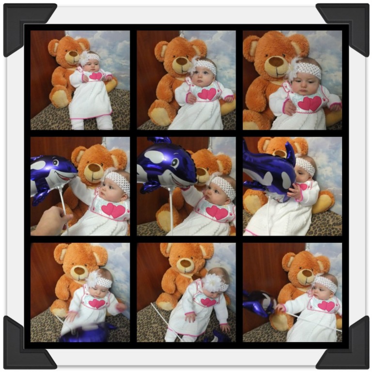 Наше пол годика)