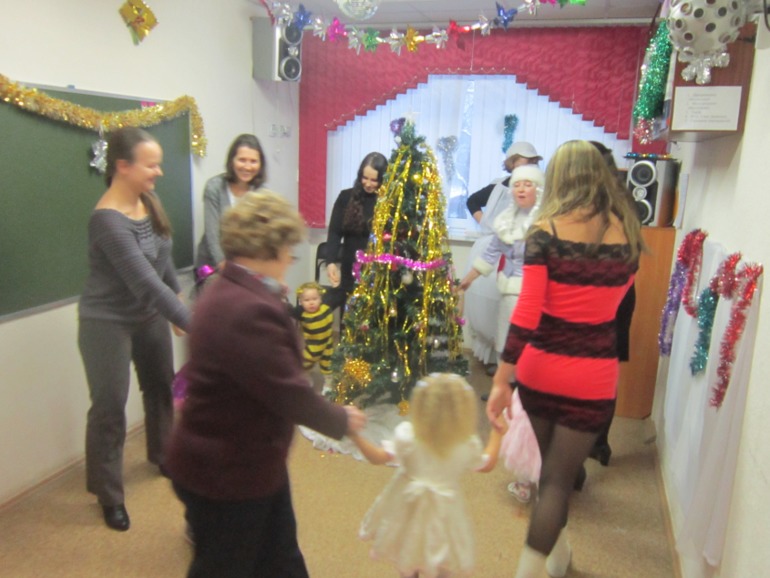 ТН Новый год. Тематическое занятие Снегурочка.