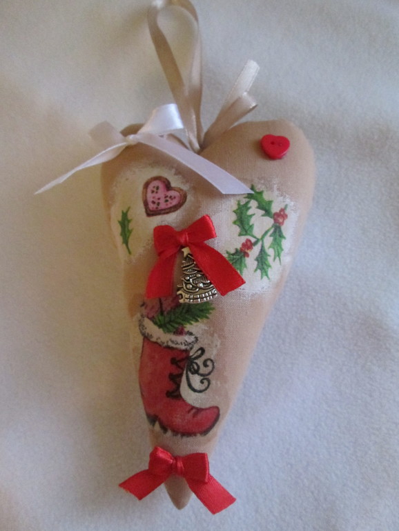 Новогодние сердечки