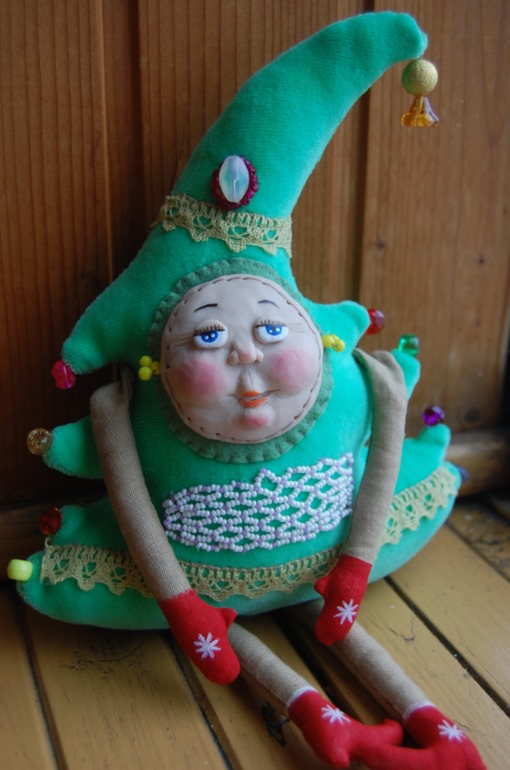 Интересная елка.