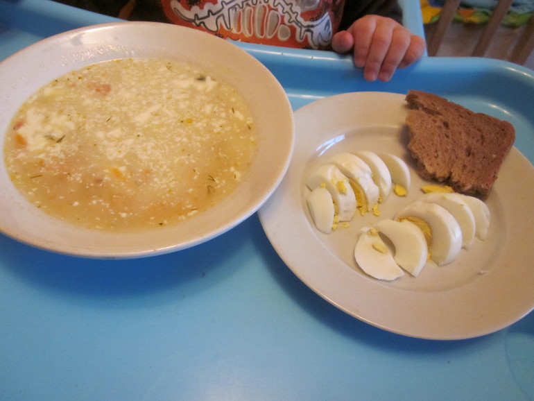 А у нас...вчера было)