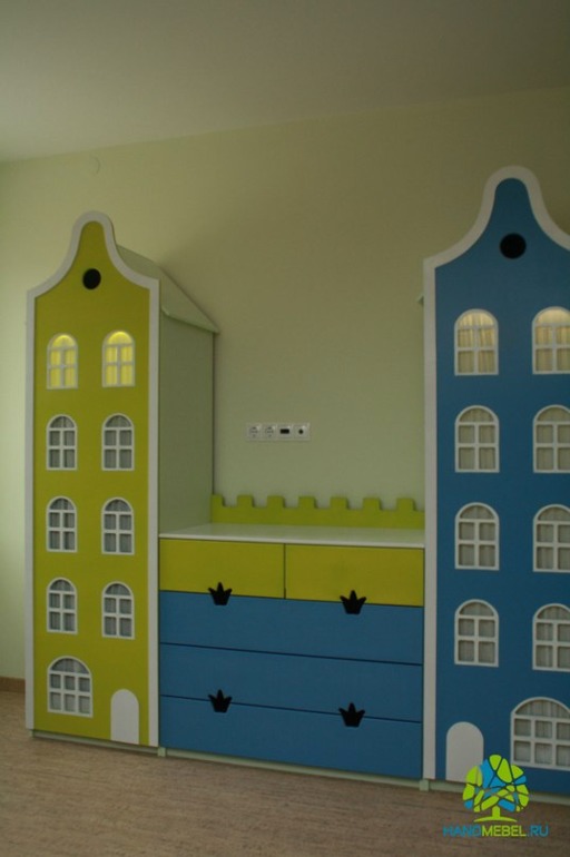 Эксклюзивная детская мебель на заказ. Комплект  "Рыцарь"