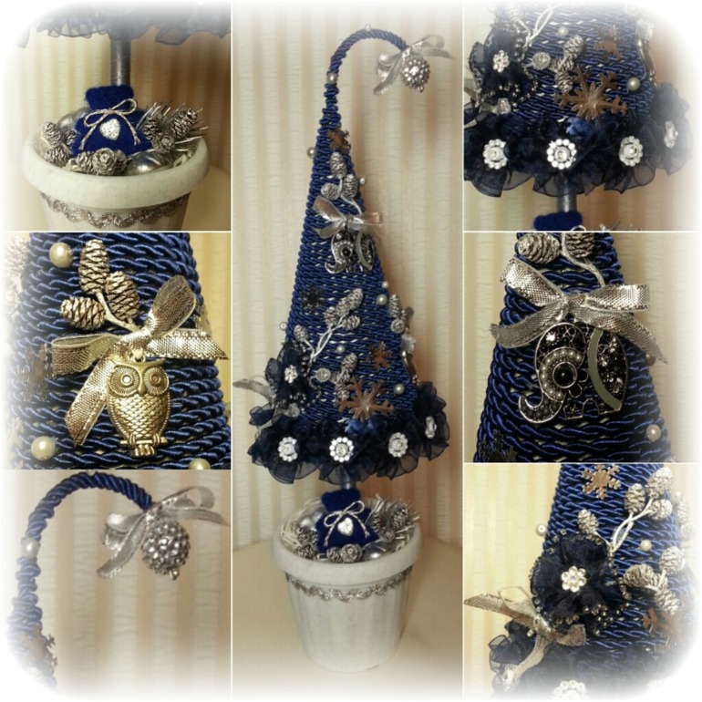 Шикарные ёлочки ручной работы