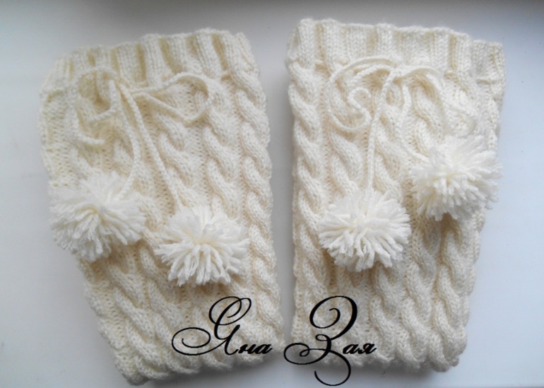 Молочные гольфы-чулки!