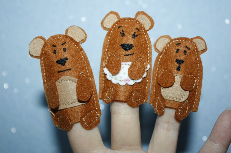 Игрушки своими руками.Фетровая еда.Пальчиковый театр