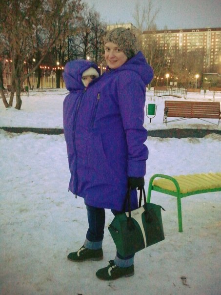 Слингокуртка Love and Carry. Фотоотчет