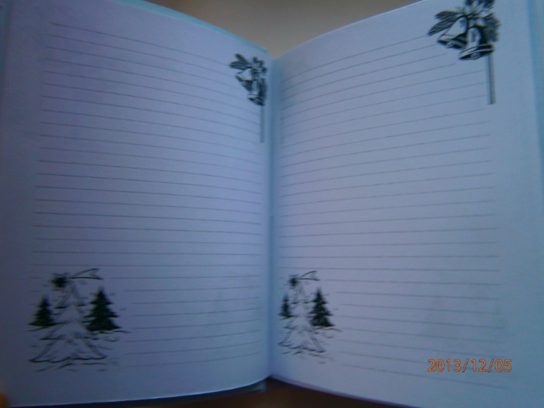 Новогодние подарочные блокноты