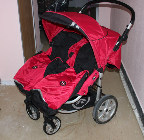 Продаю коляску X-Lander Twins (Москва) - идеальна для зимы!