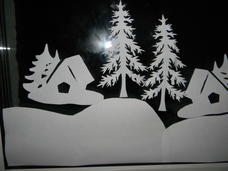 Наше нарядное окошко!