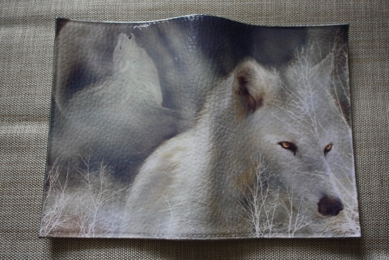 Декупаж на коже в новом году)))