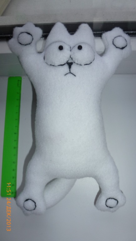 у меня тоже сшился кот Саймона