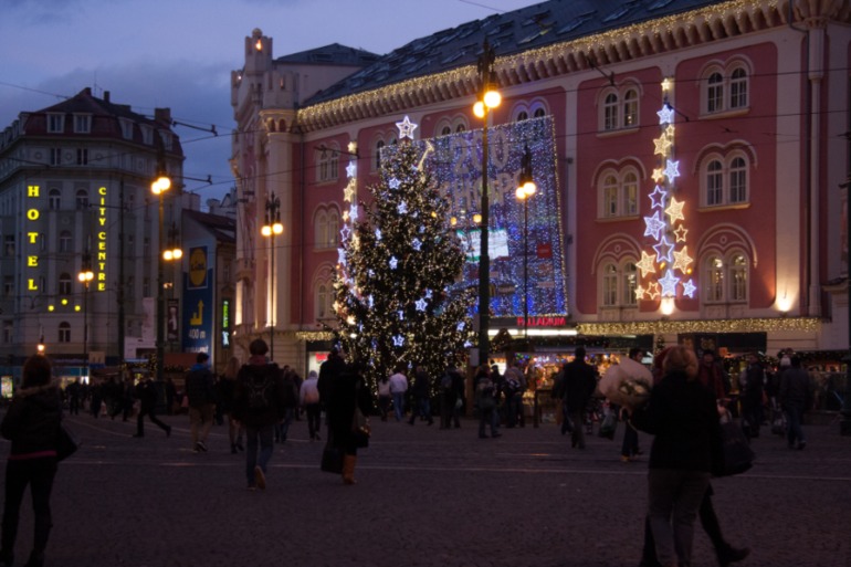 рождественская Прага