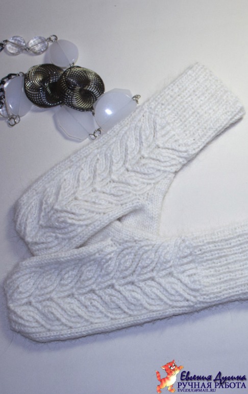 Варежки "Принцесса"