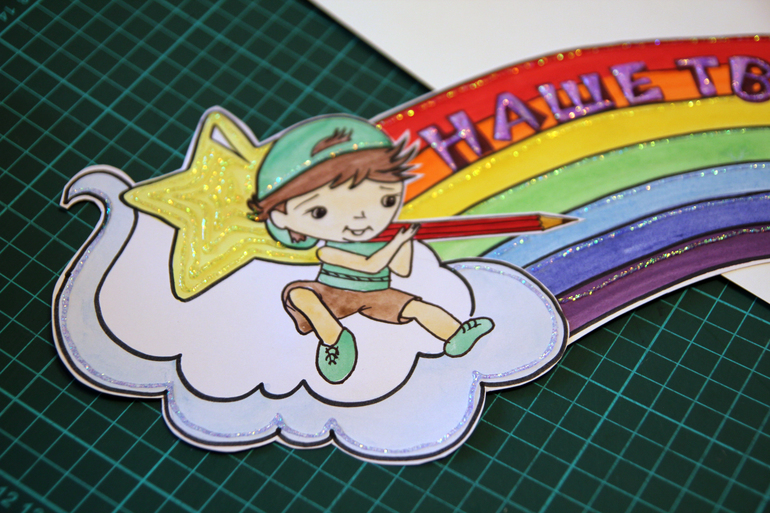 Небольшой вклад в оформление группы детского сада