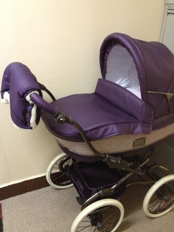 Зимняя коляска люлька Bebecar stylo class эко