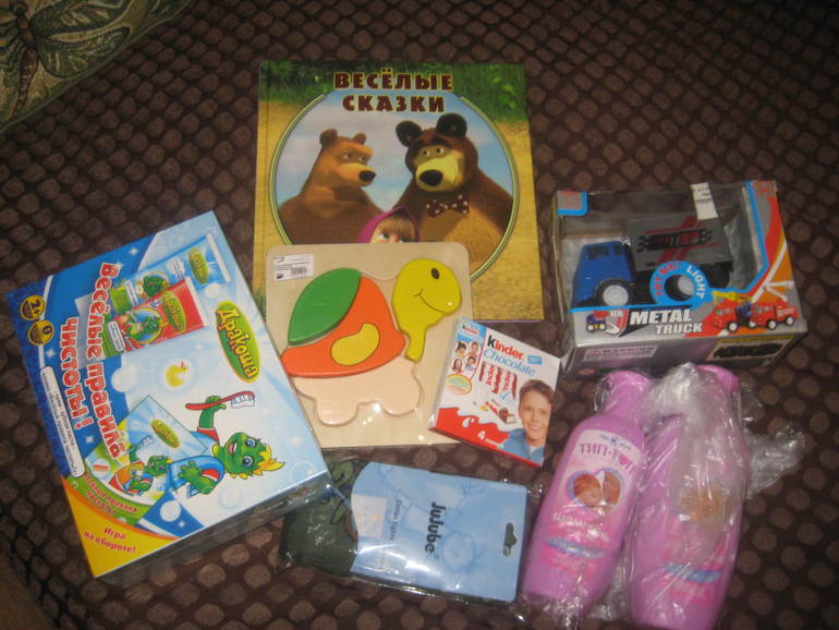 Новогодняя посылочка от снегурочки Катюши