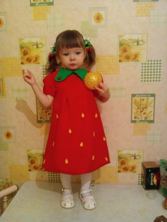 новогодний наряд для доченьки!