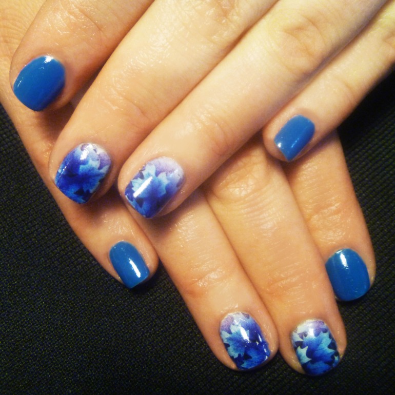 Зимний маникюр!