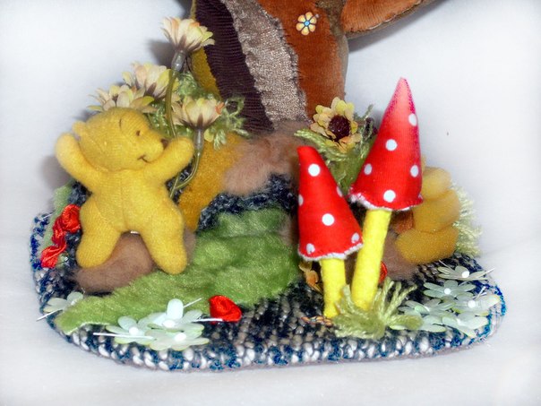 МК текстильное дерево