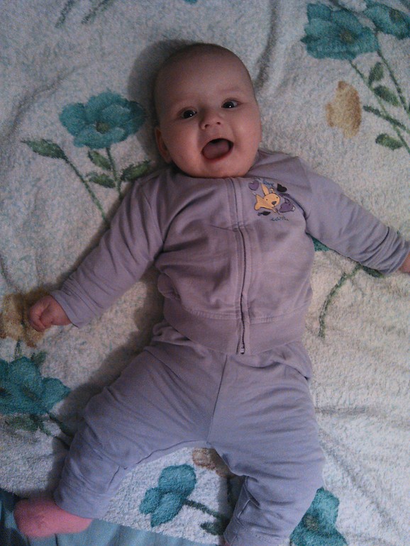 Маленькой полгода!