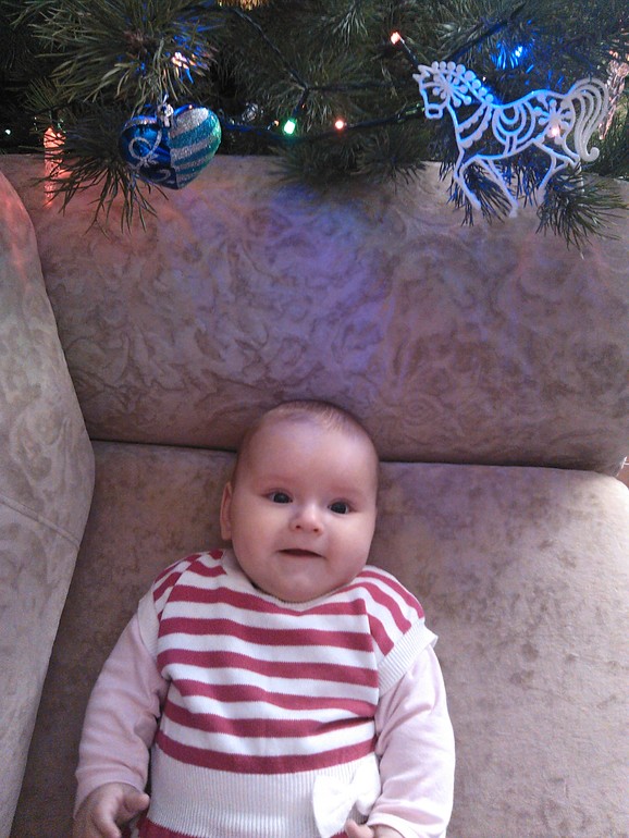 Маленькой полгода!