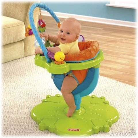 Прыгунки и игровой центр Fisher Price Веселый лягушонок 4500 руб