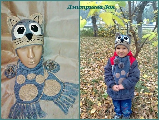 Кото-шапка для моего котенка))))))))))))))))