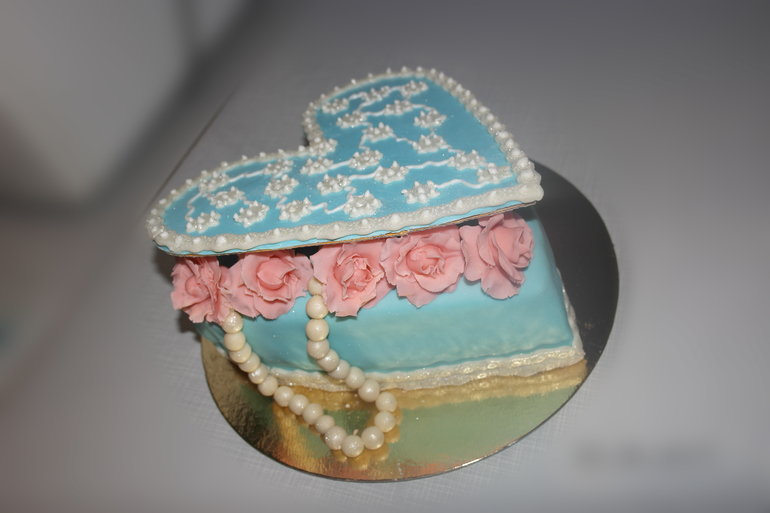 Шкатулка с розами