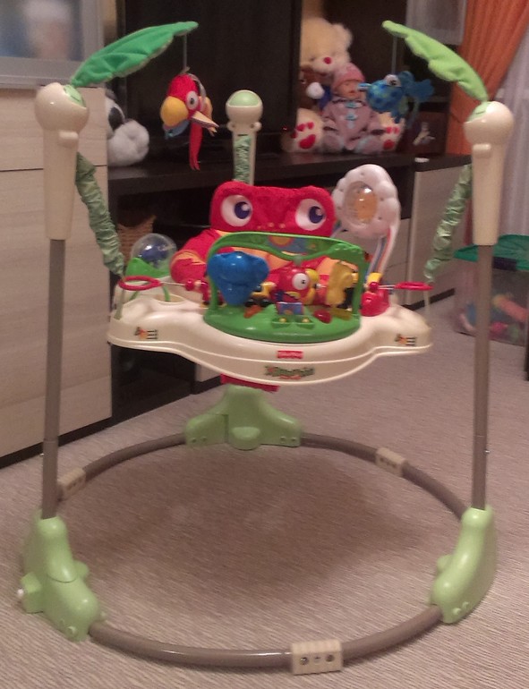 Прыгунки напольные Fisher Price Тропический лес цена 5500 руб.