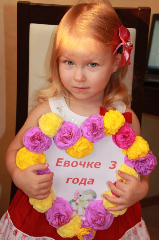 День рождения дочурки 3 годика!!!