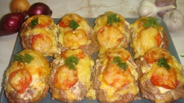 "Мясные зразы по-французски