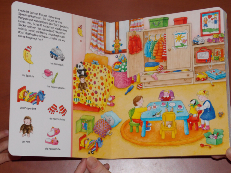Развороты Sachen suchen: Meine Wimmelbilder by Barbara Jelenkowich