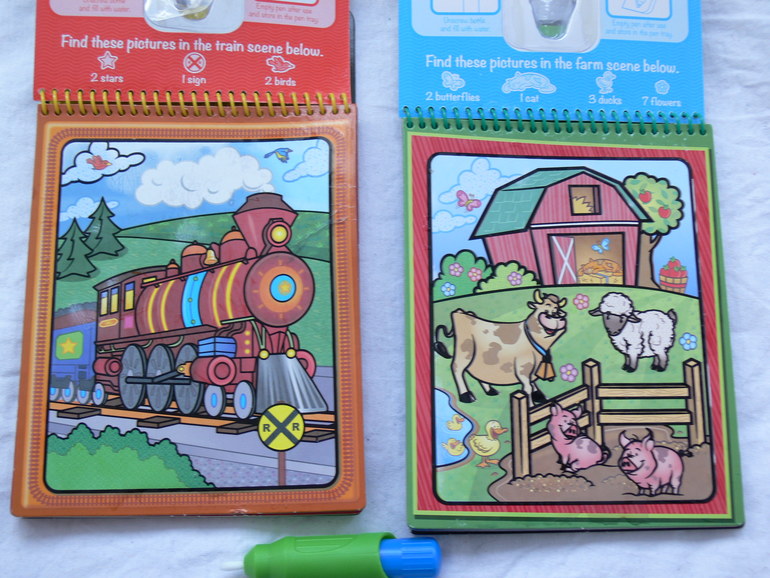Водные раскраски от Melissa & Doug - оценка 5+