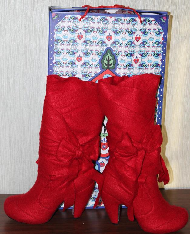 НОВЫЕ стильные сапоги Irregular Choice р-р40