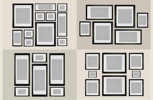 Варианты расположения фотографии в комнате(источник-интернет)