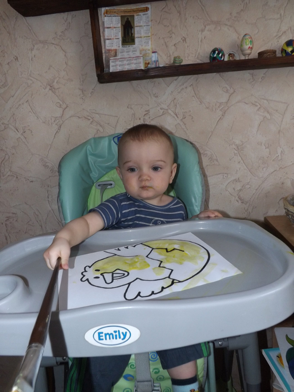 Наш отчет ТЗ "Курица, петух, цыплёнок" День 2 Курочка и цыпленок