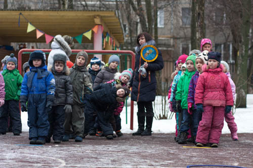 Олимпиада в Саду.