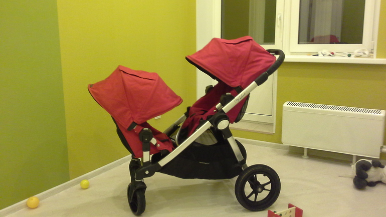 Baby Jogger City Select Double (для погодок). Мск.
