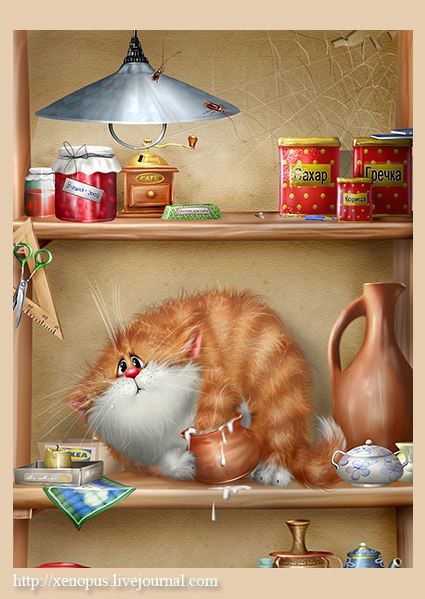 Классные коты;)