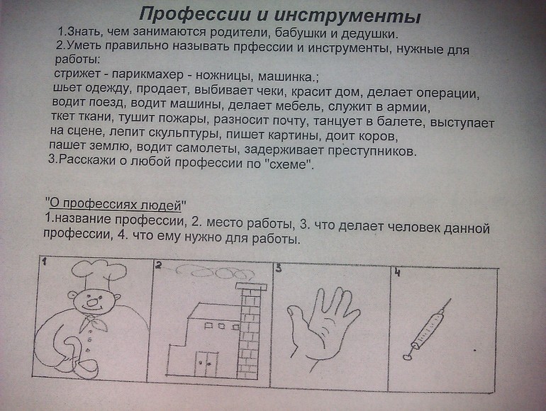 СХЕМЫ ДЛЯ СОСТАВЛЕНИЯ РАССКАЗОВ