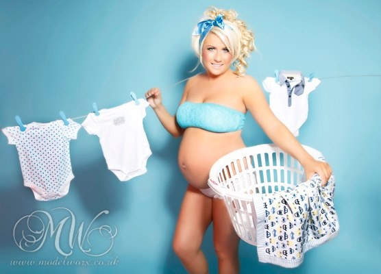 Идеи для фотосессии беременных, часть первая PIN UP мамочки