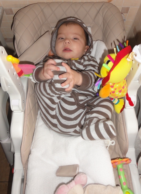 Стульчик William от Happy Baby.