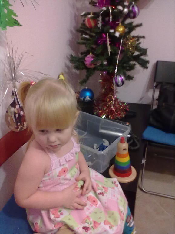 Наш новогодний утренник 23.12.13 в саду.
