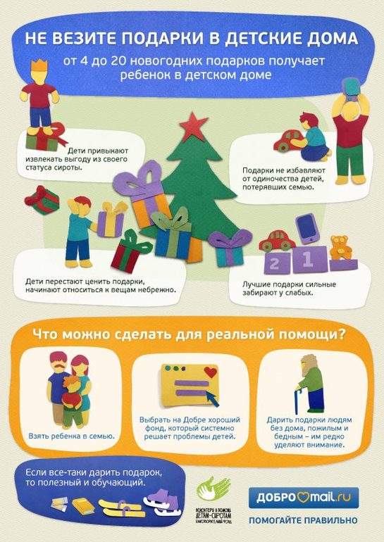 Детские дома в Новый год