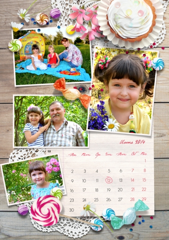 Календарь 2014 год