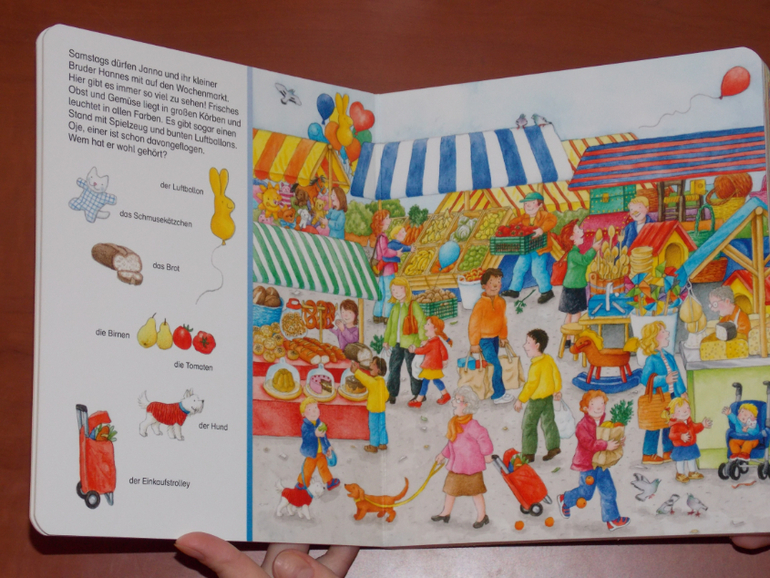 Развороты Sachen suchen: Meine Wimmelbilder by Barbara Jelenkowich